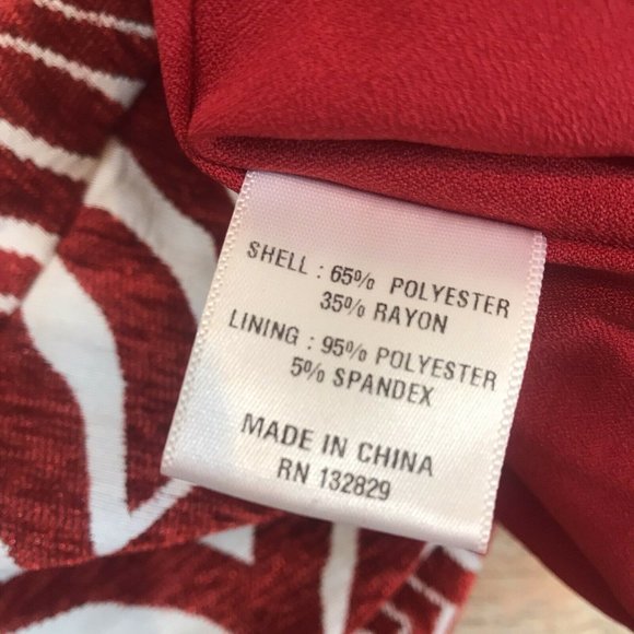 NEW NBD Wild Child Mini Skirt in Red & White Zebra Size XS - Picture 8 of 8